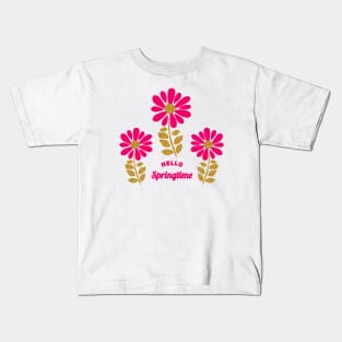 Hello Springtime Kids T-Shirt